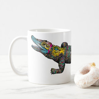 Mug Crocodile coloré