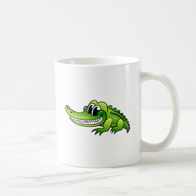 Mug Crocodile de bande dessinée (Droite)