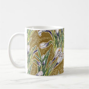 Mug Crocus, motifs floraux, belles fleurs printanières
