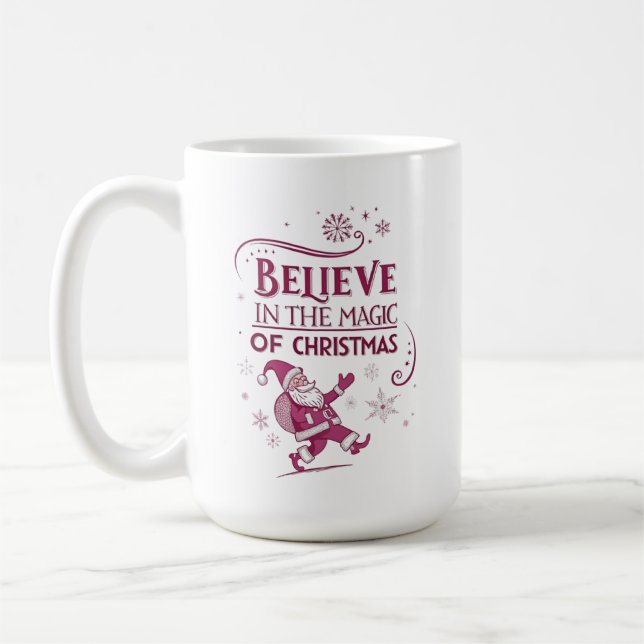 Mug Croire à la magie de Noël (Gauche)