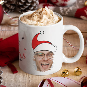 Mug Croire à la magie de Noël   Photo du Père Noël 