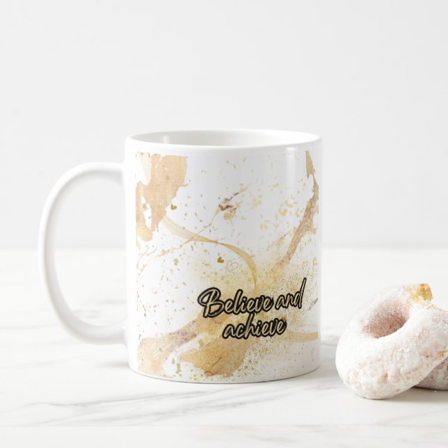 Mug Croire et atteindre (Avec donut)