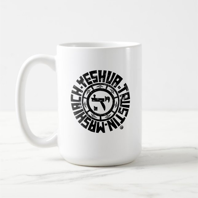 Mug Croire Jésus En Hébreu (Gauche)