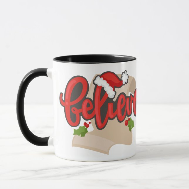 Mug CROIRE la liste des santas (Gauche)