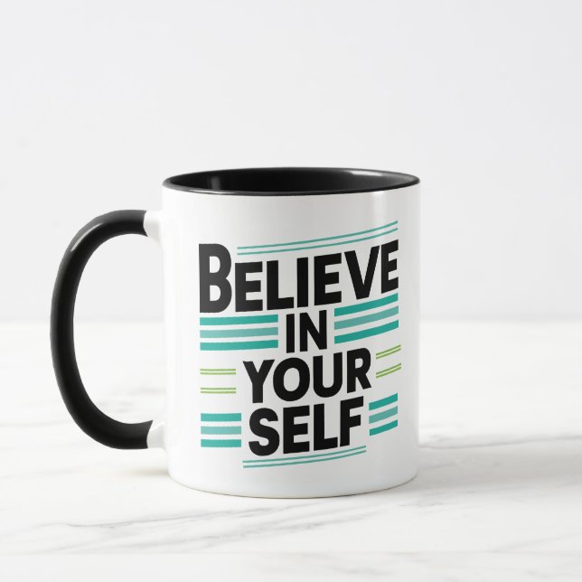 Mug Crois en toi-même (Gauche)