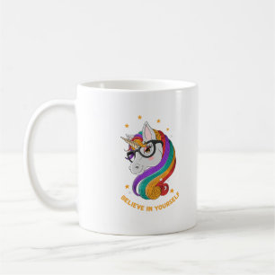 Mug Crois En Toi-Même Unicorne