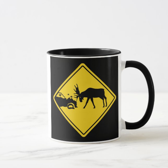 Mug Croisement d'orignaux (Droite)