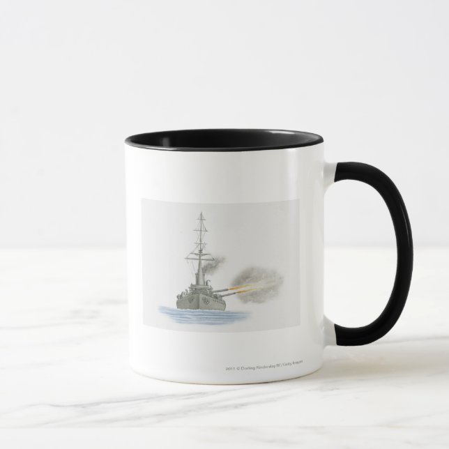 Mug Croiseur cuirassé britannique (Droite)