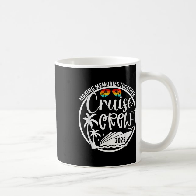Mug Croisière 2025 Faire des souvenirs ensemble Été V (Droite)