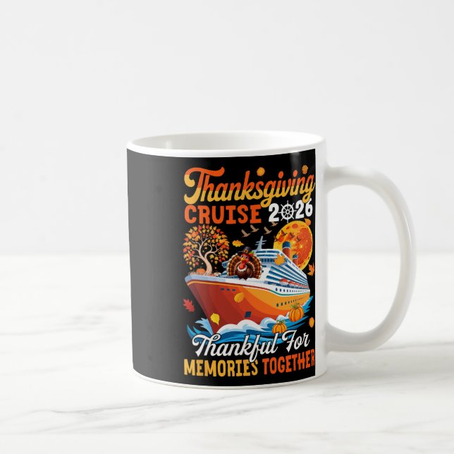 Mug Croisière 2026 Action de grâce ensemble automne di (Droite)
