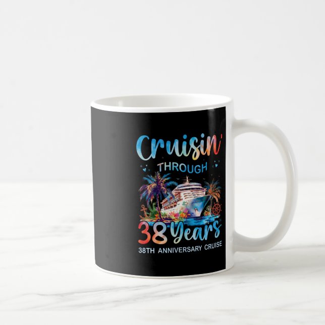 Mug Croisière à travers 38 ans Croisière du 38e annive (Droite)