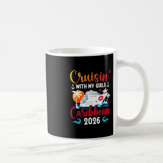 Mug Croisière Avec Mes Filles Croisière Caraïbes 2026  (Droite)