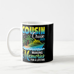 Mug Croisière avec un cousin 2025 Créer des souvenirs