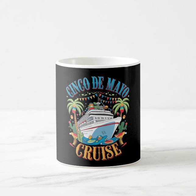 Mug Croisière Cinco De Mayo Mexique Bateau Mexicain Fê (Centre)