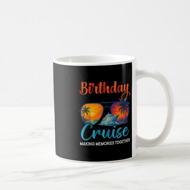 Mug Croisière d'anniversaire 2025 Croisière de groupe  (Droite)
