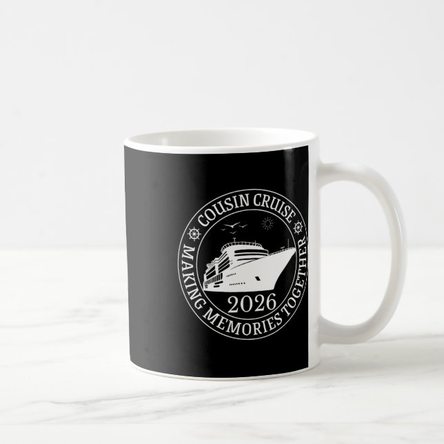 Mug Croisière de Cousin Créer des Souvenirs Ensemble V (Droite)