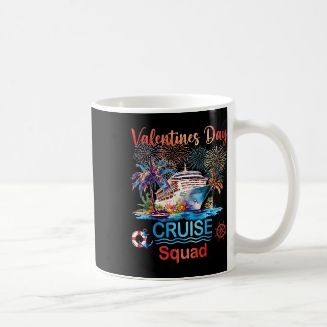 Mug Croisière de la Saint-Valentin Équipe 2026 Vacance (Droite)