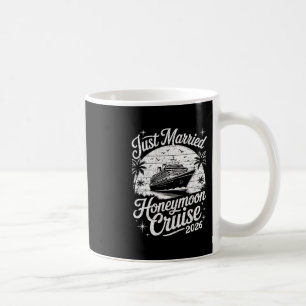 Mug Croisière de lune de miel Cute Just Married 2026 J