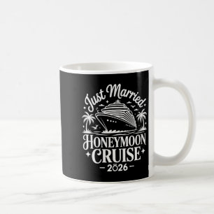 Mug Croisière de lune de miel pour femmes 2026 Mariage