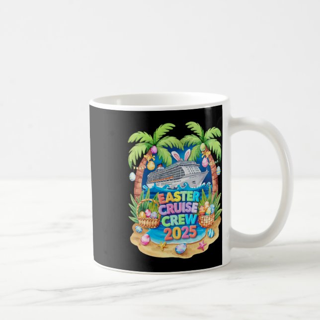 Mug Croisière de Pâques 2025 Équipage Croisière Vacanc (Droite)