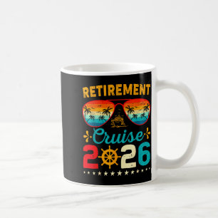 Mug Croisière de retraite vintage 2026 Croisière Crois