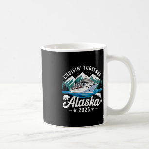 Mug Croisière en Alaska 2025 En croisière ensemble Vac