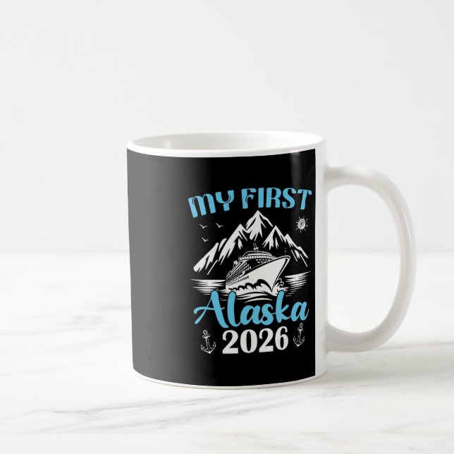 Mug Croisière en Alaska 2026 En croisière ensemble Cor (Droite)