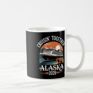 Mug Croisière en Alaska 2026 Famille assortie Hommes F