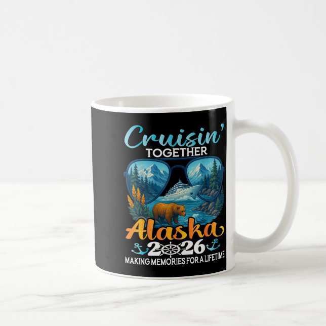 Mug Croisière en Alaska ensemble Alaska 2026 Groupe (Droite)