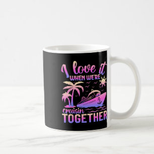 Mug Croisière en famille 2025 J'adore quand on fait un