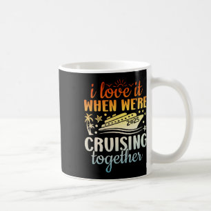 Mug Croisière en famille 2025 J'adore quand on fait un