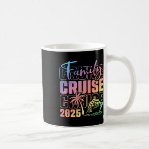 Mug Croisière en famille 2025 Vacances d'été en famill