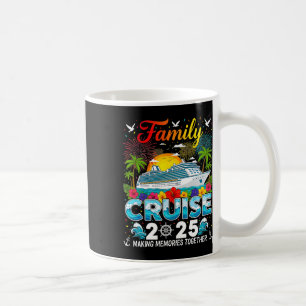 Mug Croisière en famille 2025 Voyage de vacances T-Shi