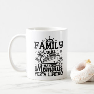Mug Croisière en famille faisant des souvenirs Vacance