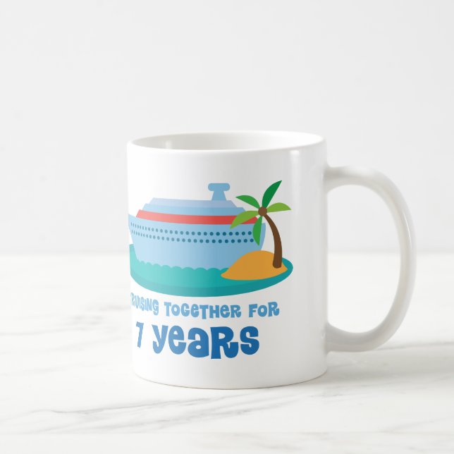 Mug Croisière ensemble pendant 7 années de cadeau (Droite)