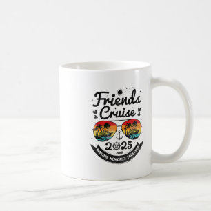 Mug Croisière entre amis 2025 Vacances à la plage Croi
