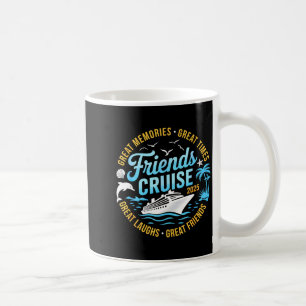 Mug Croisière entre amis 2025 Voyage de groupe corresp