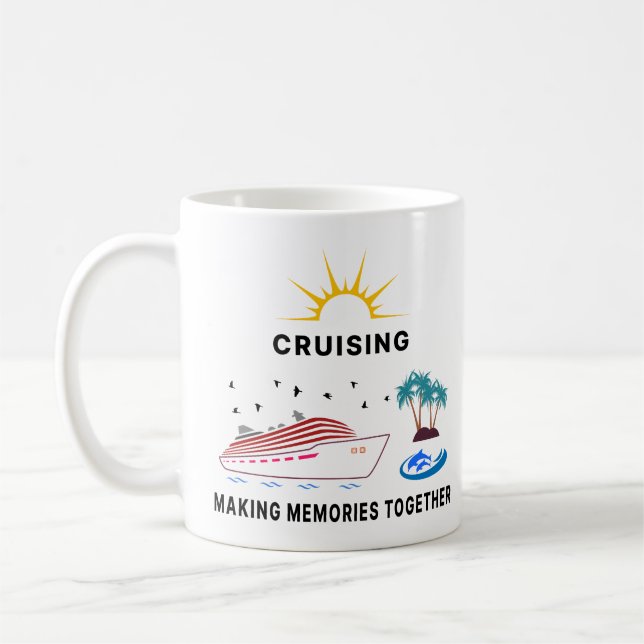 Mug Croisière et création de souvenirs (Gauche)