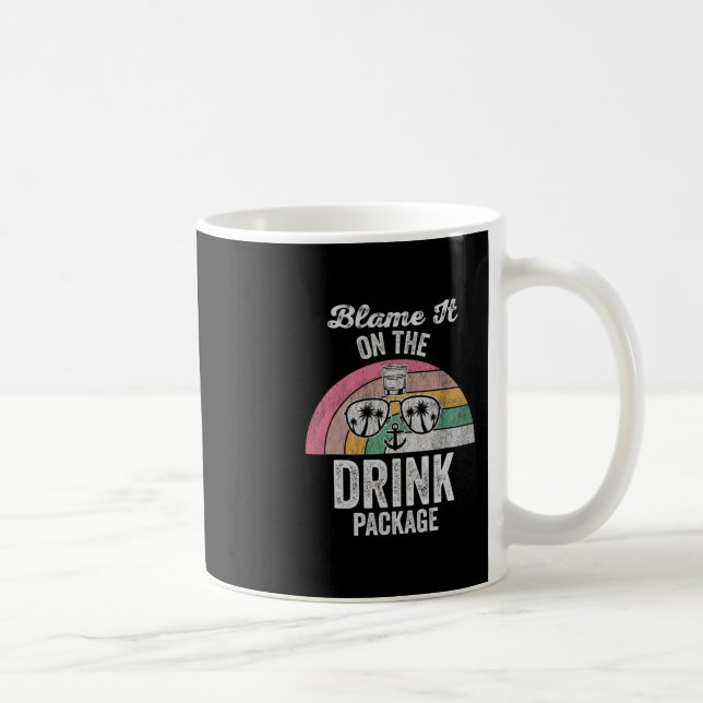 Mug Croisière Forfait Boisson à blâmer  (Droite)