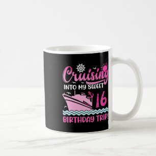 Mug Croisière pour mon 16ème anniversaire doux L