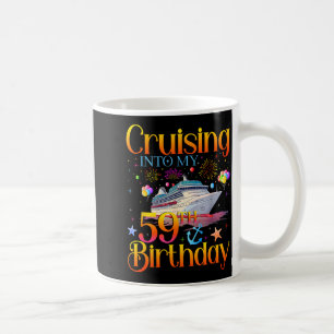 Mug Croisière pour mon 59e anniversaire Croisière 59 a