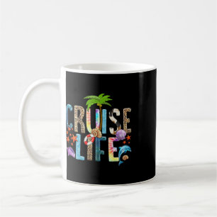 Mug Croisière Vie 2025 Amis Famille Vacances 
