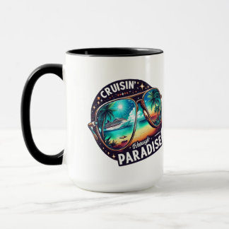 Mug Croisine' Through Paradise : Tropical Escape Vibes
