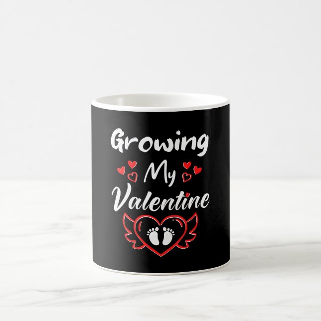 Mug Croissance de ma Saint-Valentin - Faire-part de gr (Centre)
