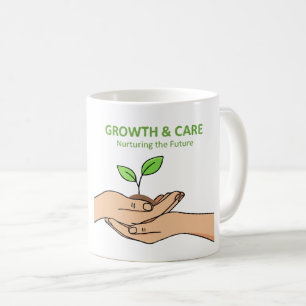 Mug Croissance & Soin Nourrir l'Avenir Inspirant
