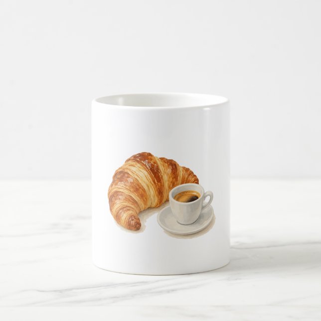 Mug Croissant et espresso (Centre)