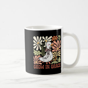 Mug Croître dans la grâce Bow Boho Floral Silly Goose