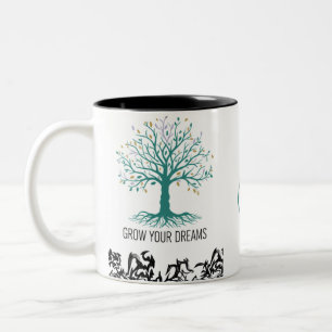 Mug Croître Vos Rêves – Suivez Vos Rêves Inspirat