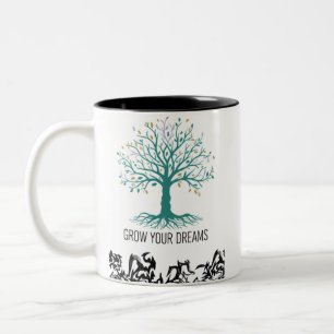 Mug Croître Vos Rêves – Suivez Vos Rêves Inspirat