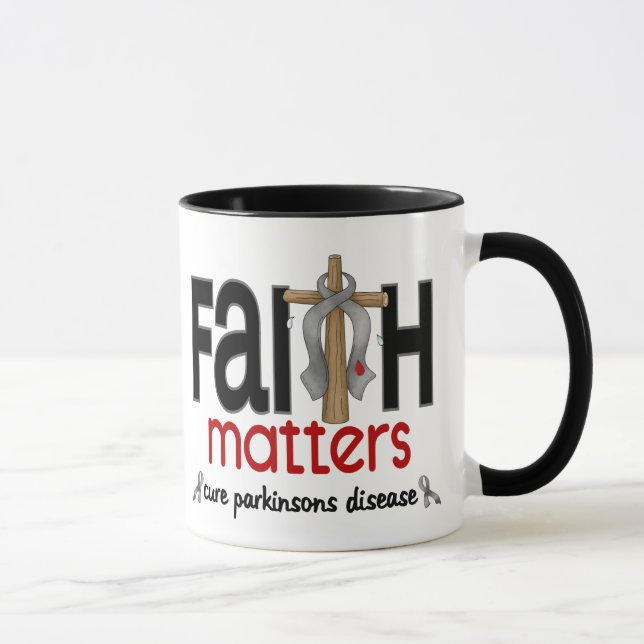 Mug Croix 1 de sujets de foi de la maladie de (Droite)